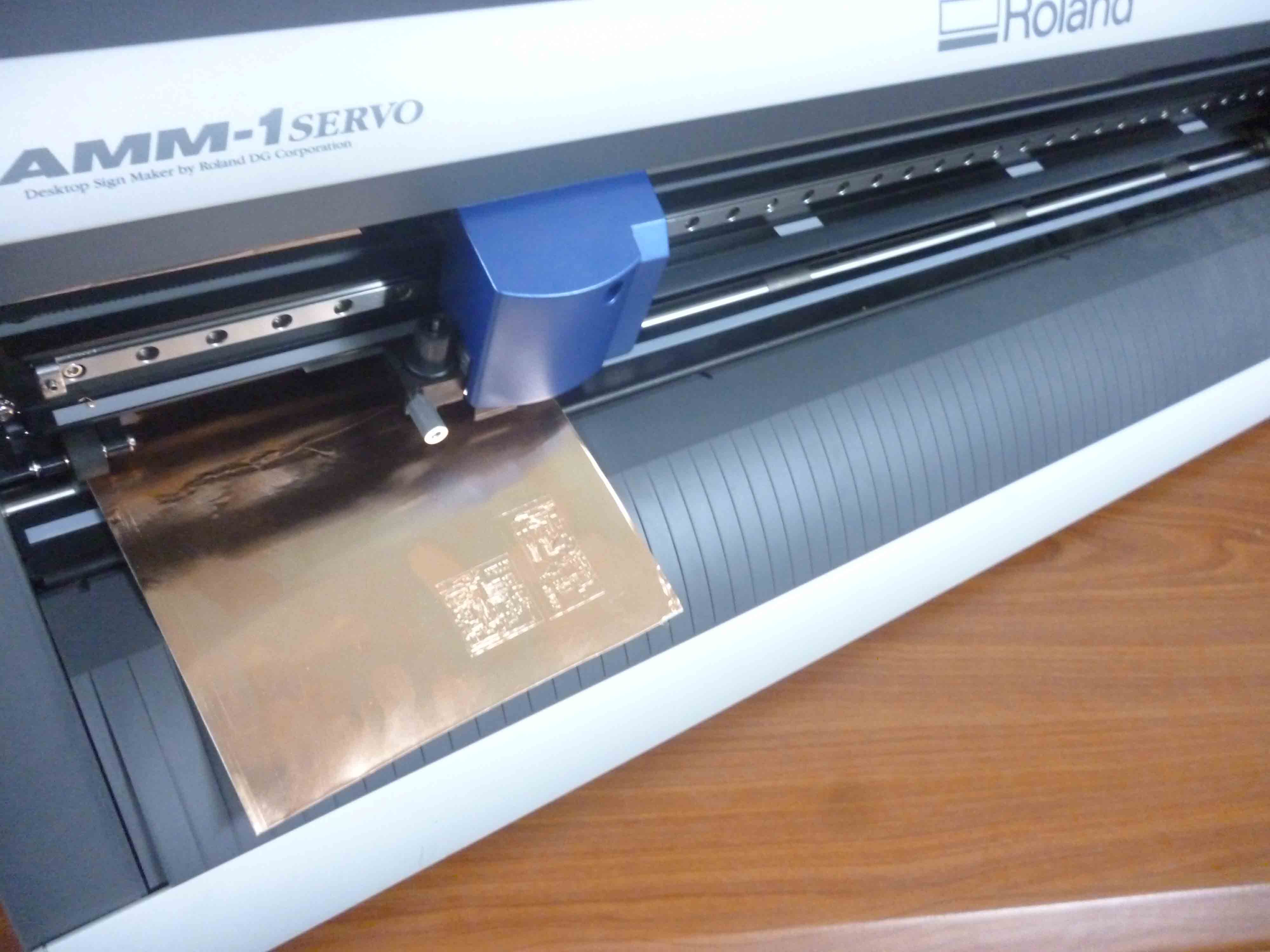 copper coat paper cutting 